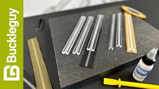 No more CROOKED ZIPPERS or messy GLUE STAINS