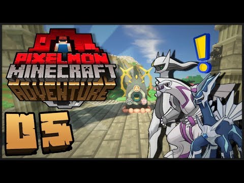 I Found Arceus, Dialga & Palkia's Hideout!! | Pixelmon Pokémon Minecraft Mod Gameplay