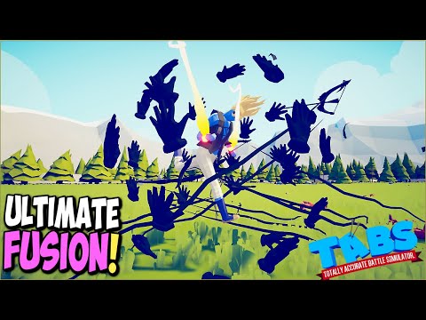 ULTIMATE FUSION! Dark Super Peasant vs Every Faction - TABS LEGACY UPDATE