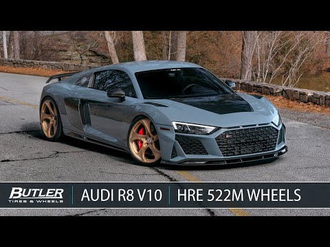 2020 Audi R8 V10 Performance | HRE 522M Wheels | Butler Tire