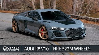 2020 Audi R8 V10 Performance  HRE 522M Wheels  But