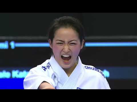SHIMIZU KIYOU (JPN) Female Kata Gold Medal Match Matosinhos 2022