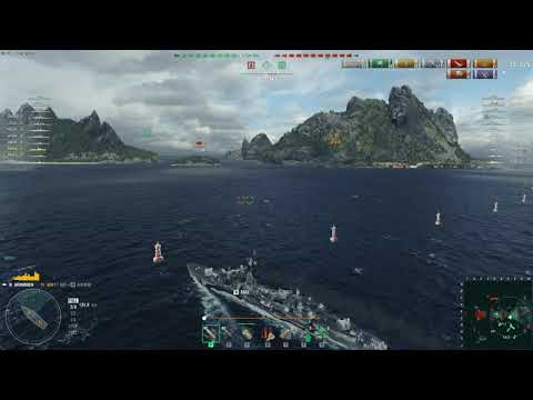 World of Warships- Groningen (interesting gunship)