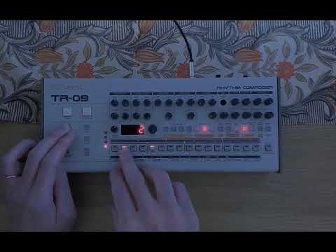 Roland TR-09  Rhythm Composer Play Demo