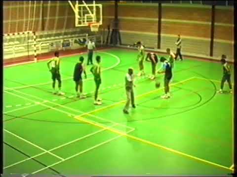 80s-90s. CLUB BALONCESTO BENIDORM - NOVELDA. Pabellón Foietes