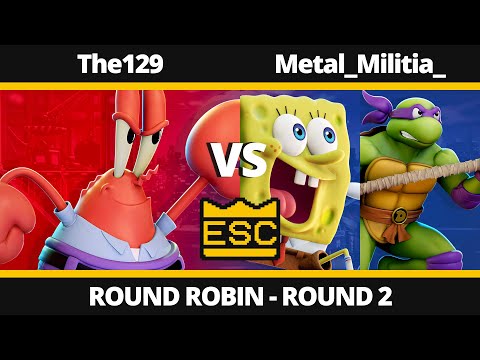 NASB at ESC 36 - Round 2 - The129 (Mr. Krabs) Vs. Metal_Militia_ (Donatello, SpongeBob)