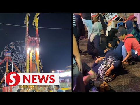 Three people injured after fun fair ride malfunctions in Shah Alam