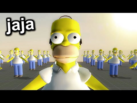 Left 4 Dead.. pero con 100 mods de Homero Simpson