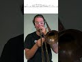 “Misterioso” Trombone Lick. JJ Johnson. #jazztrombone #bebop #jazzlines