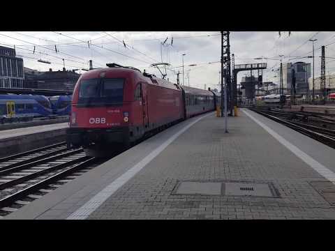ÖBB-EC in München Hbf: EC80 München Hbf