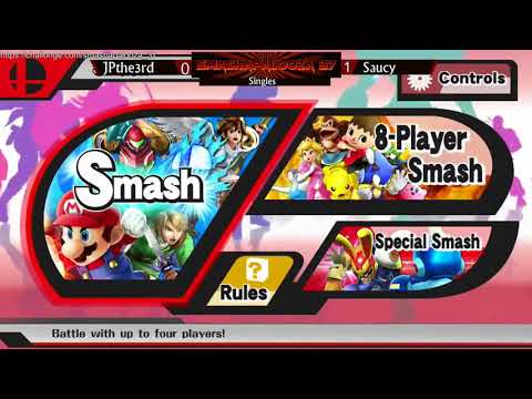 SmashaPalooza 37: Winners - Riddles (Ganondorf, DK) vs Saucy (Ike, Cloud, Ryu)