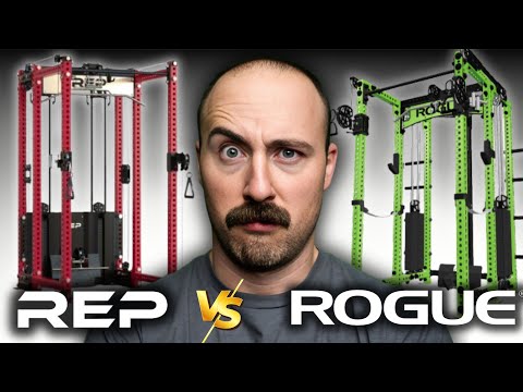 Rogue FM Rack vs REP Ares 2.0…The Ultimate Functional Trainer Squat Rack!