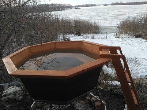 Крещенские купания с комфортом! Крещенская купель в чане!