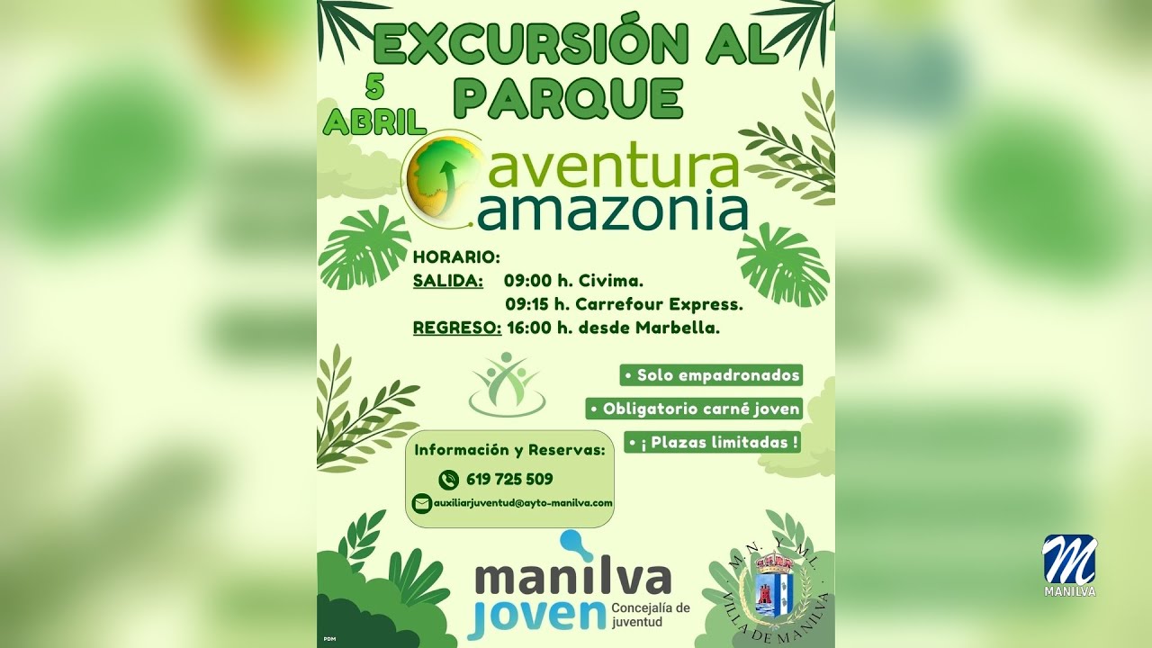 Los más jóvenes podrán disfrutar de Aventura Amazonia