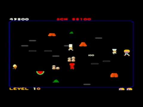 FOOD FIGHT - Classic ATARI Arcade Game