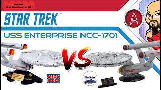 Welche ist besser? Der große Vergleich. MEGA BLOKS / BLUE BRIXX - USS Enterprise 1701 - STAR TREK