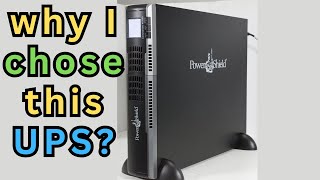 Tested PowerShield PSCRT2000 Line-Interactive Pure Sinewave UPS, & NetGuard software. Love it!