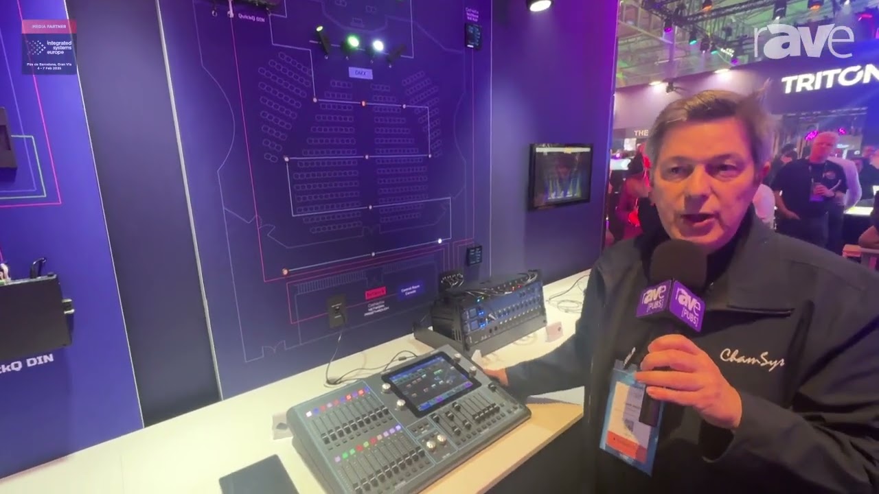 ISE 2025: CHAUVET Presents QuickQ 20 from ChamSys, the Easy-to-Use Console for Installations
