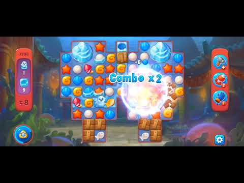 Fishdom Hard Level 7796 (No Boosters) @choraelmin