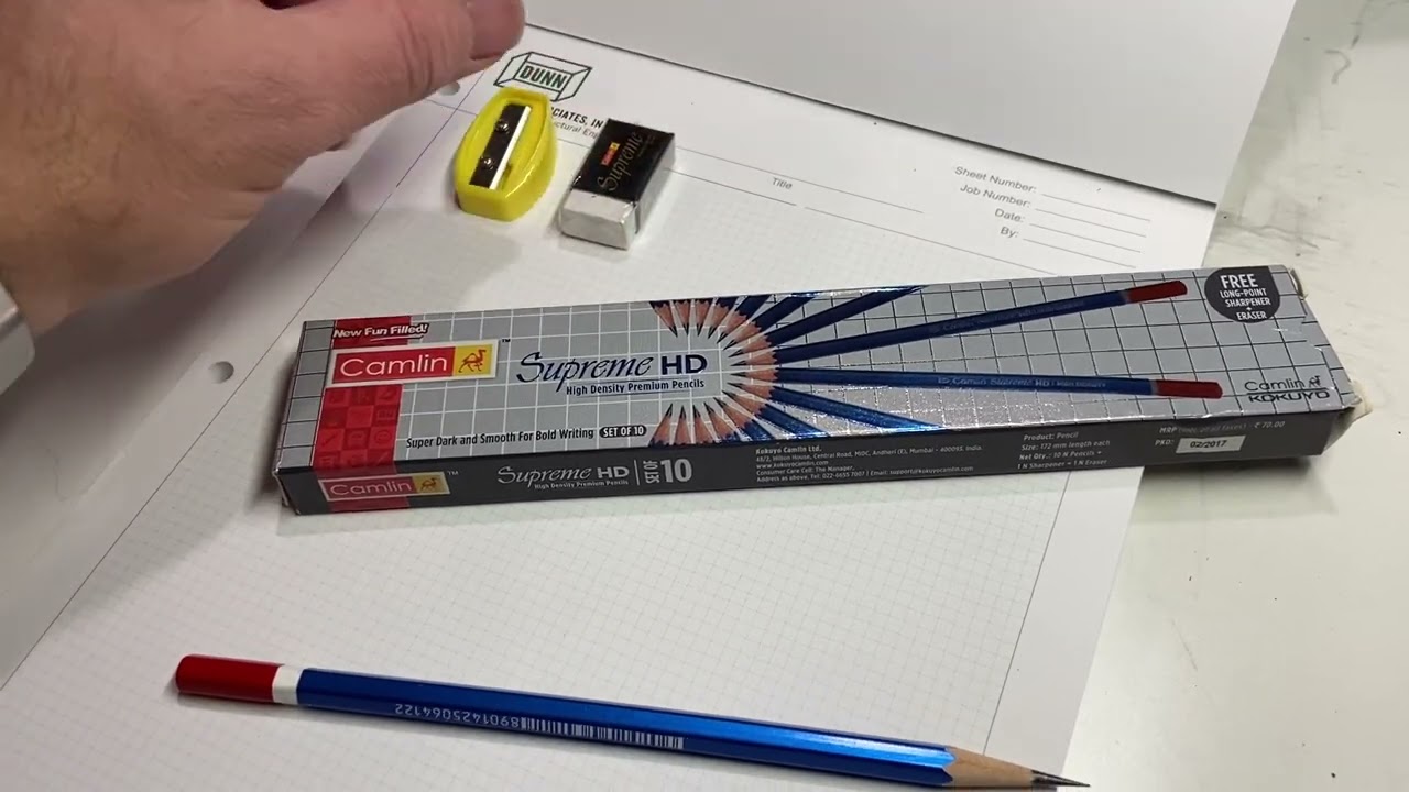 Watch video Camlin Supreme HD - High Density Pencils Now Camlin Supreme HD - High Density Pencils