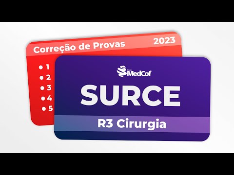 CORREÇÃO PROVA RESIDÊNCIA MÉDICA - SURCE 2023 R3 CIRURGIA