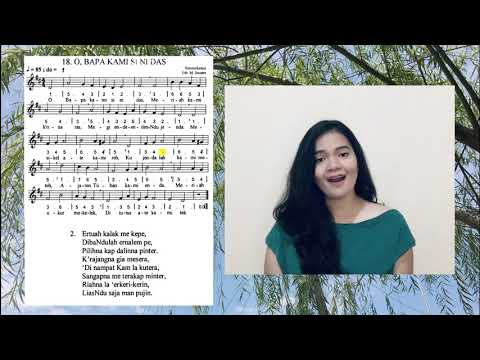 Kitab Ende - Enden (KEE) GBKP No.18, O, Bapa Kami Si Ni Das