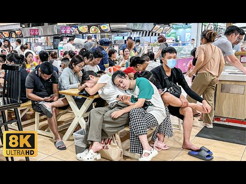 Aeon Mall Long Biên Thất Thủ, Biển Người Chen Chân Mua Sắm | Dirigindo 4K