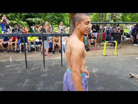 2017.06.03 National Street Workout Qualifications - SOFIA OPEN -  Dimitar Ivanov сет 1 ч.1