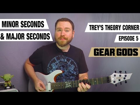 Minor Second & Major Second Intervals - Trey's Theory Corner, Episode 5 | GEAR GODS
