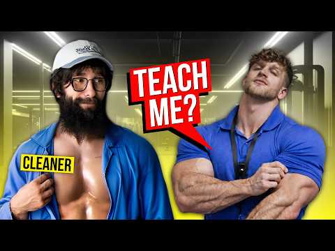 Cleaner DESTROYS bodybuilder’s Ego in 10 Seconds 😳  Anatoly GYM PRANK