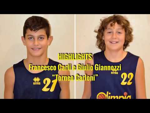 Francesco Carli & Giulio Giannozzi @ Trofeo Carloni U13 | Olimpia Legnaia