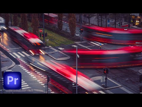 How To Create A TIMELAPSE In Premiere Pro