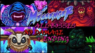 The Messenger | All Bosses  [NO DAMAGE] + Ending | Nintendo Switch gameplay