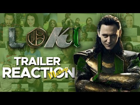 LOKI - Trailer Reaction Mashup | Marvel | Tom Hiddleston | Disney+
