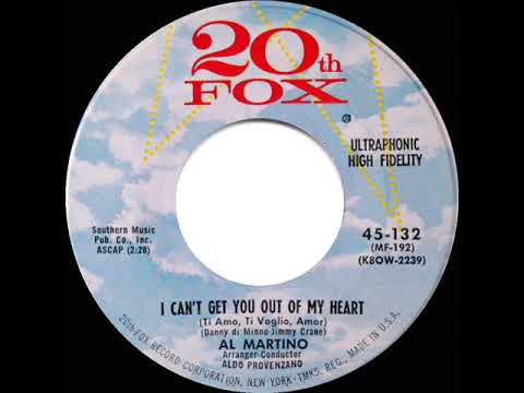1959 HITS ARCHIVE: I Can’t Get You Out Of My Heart - Al Martino