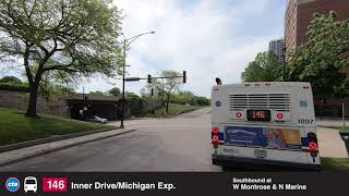 CTA's Ride the Routes: Route 146 Southbound (Real-time)