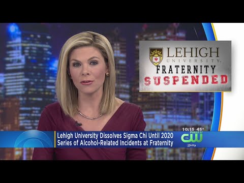 Lehigh University Dissolves Sigma Chi Until 2020