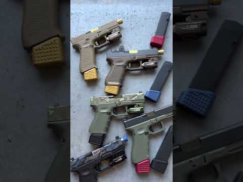 Backup Tactical NEW MAG EXTENSIONS for Glock 19/23 Glock 17/22