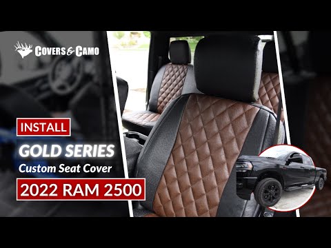 2022 RAM 2500 Seat Cover Installation