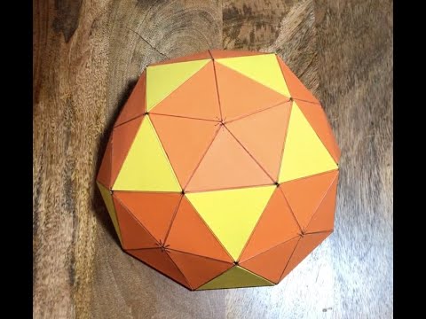 How to make a 2 Frequency Geodesic Dome