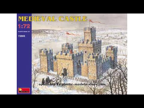 XV Century Scale Plastic Model Kit 1/72 Miniart 72005 Medieval Castle XII 