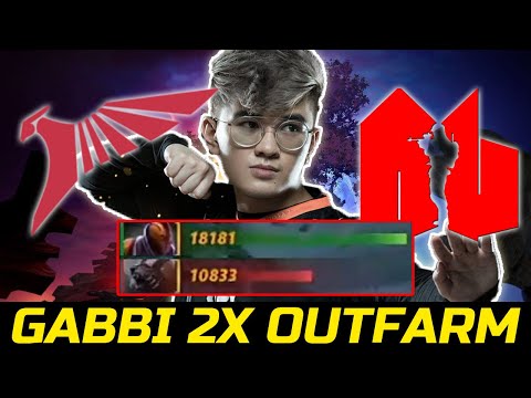 GABBI 2X OUTFARMED ENEMY CARRY - TALON VS ARMY GENIUSES GAME 3 DPC SEA 2022