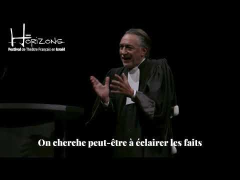 PLAIDOIRIES II - 31 Octobre 2019 - Tel Aviv - Festival du Théâtre Français en Israël