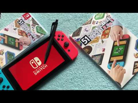 51 Worldwide Games for Nintendo Switch Unboxing