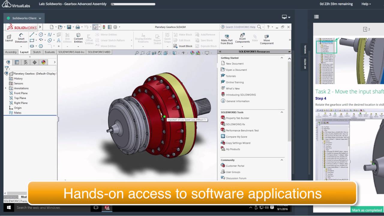 Virtual Labs - hands-on software training