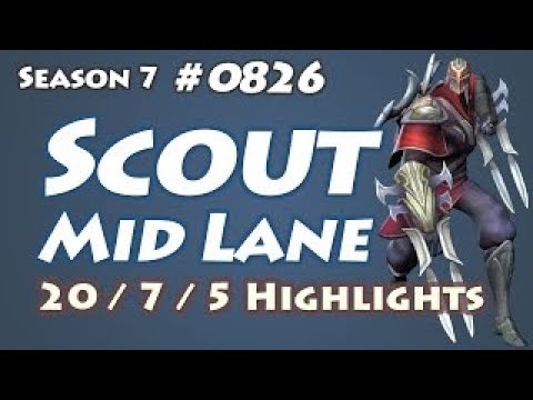 EDG Scout - Zed vs Karma - Mid - Patch 7.11 - KR SoloQueue Replay