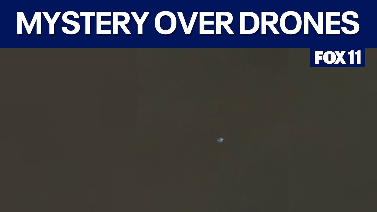 Drones in the sky. What could it be?