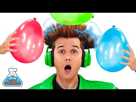 A Magia da Eletricidade ESTÁTICA⚡ - Lab do Gato Galactico E02