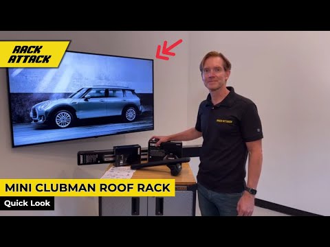 2016-2022+ MINI CLUBMAN 4-dr Estate with Flush Side Rails - Thule's Best Roof Rack Crossbars