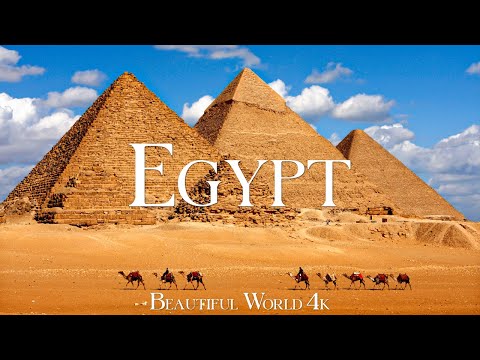 Egypt 4K Relaxation Film - Discovering Ancient Wonders - Relaxing Piano Music